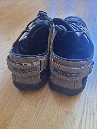 Sandalias trekking Nicoboco marrón-negro