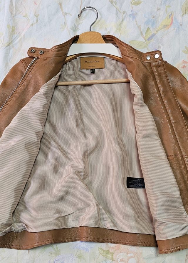 Chaqueta piel mujer Massimo Dutti