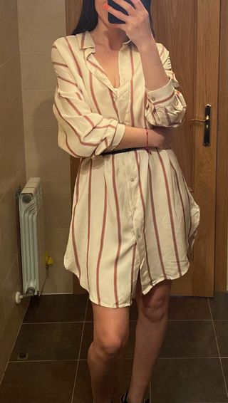 Vestido oversize Zara