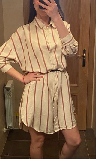 Vestido oversize Zara