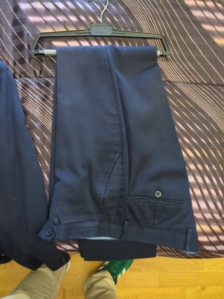 Traje azul marino - Ajustado