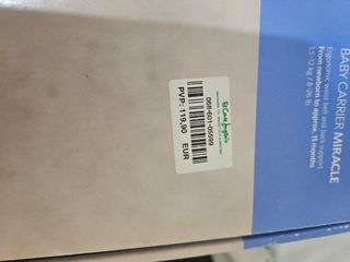 Babybjorn portabebés - Negro. Mochila porteo.