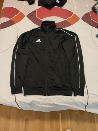Chaqueta chándal Adidas negra - Talla S