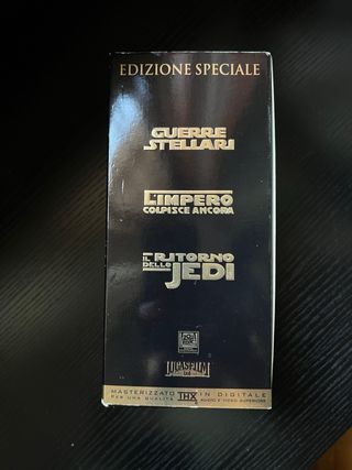 Trilogia Star Wars VHS Edizione Speciale