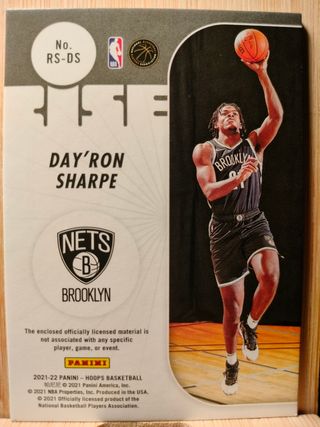 Cromo Day'Ron Sharpe NBA Hoops