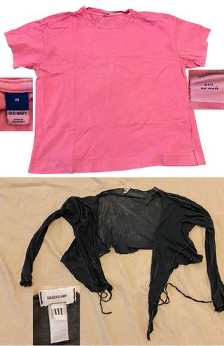 Lotto abbigliamento femminile misto