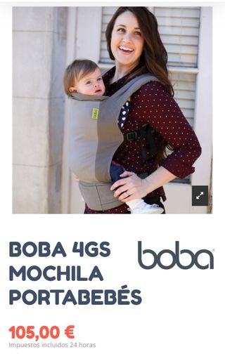 Mochila Boba bebé