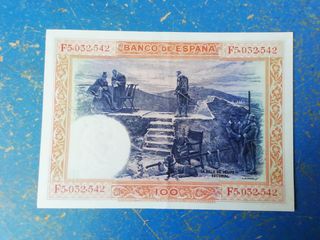 Billete de 100 pesetas año 1925
