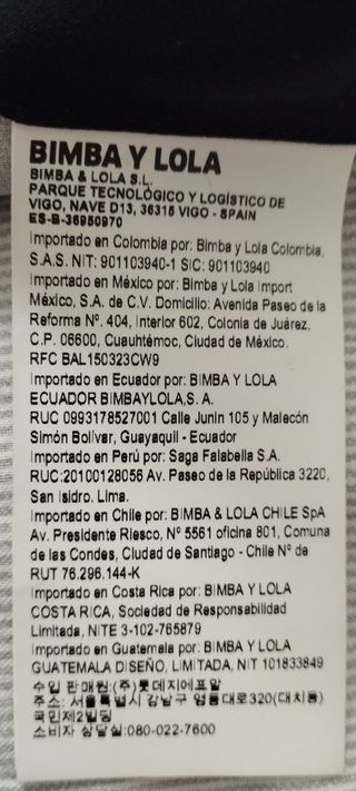 Falda Bimba y Lola  40