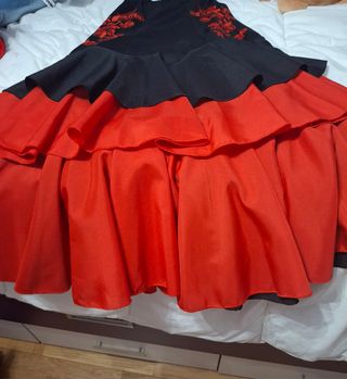 Falda flamenca