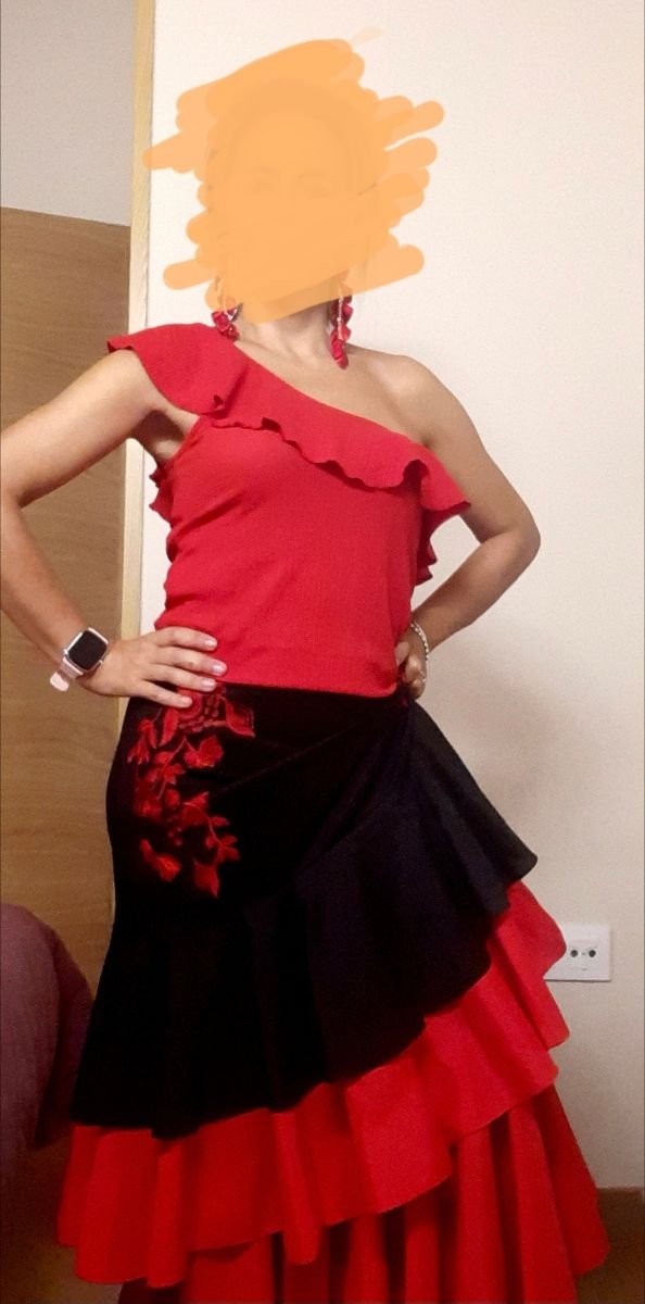 Falda flamenca