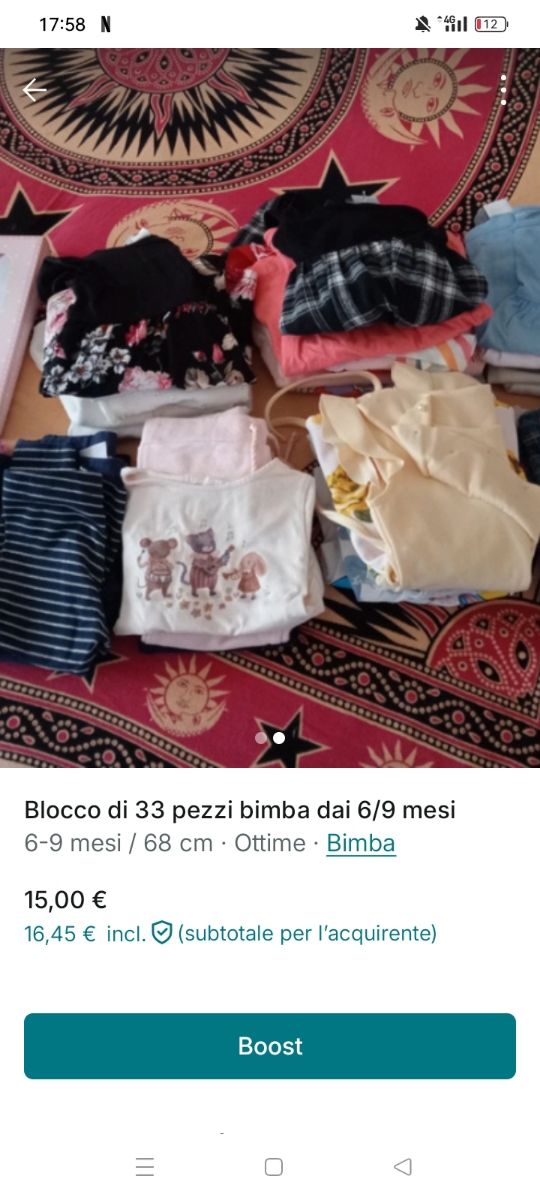 Blocco di 33 pezzi bimba
