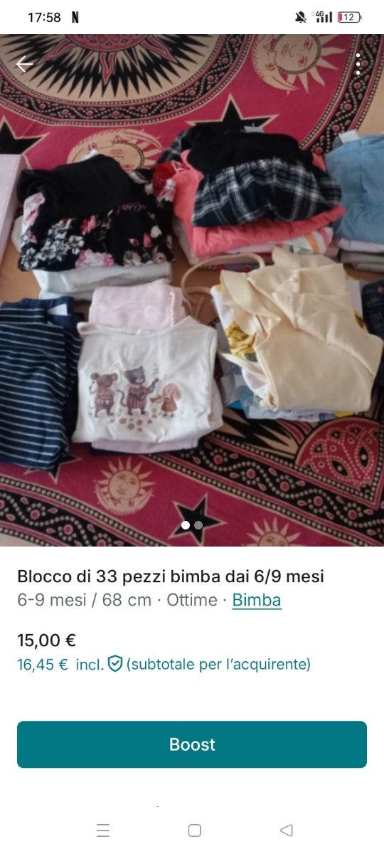 Blocco di 33 pezzi bimba