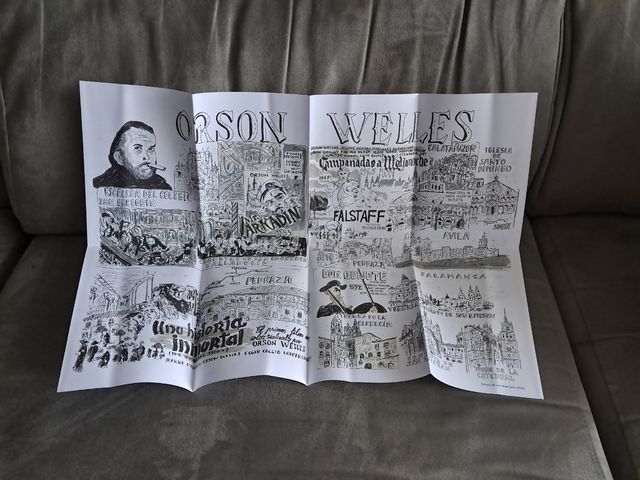 Poster cine Orson Welles