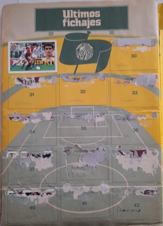 Álbum Liga 84/85 1ª División