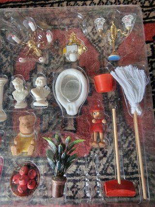 Miniature Dollhouse Set 30 pezzi