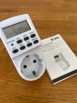 Temporizador digital diario/semanal