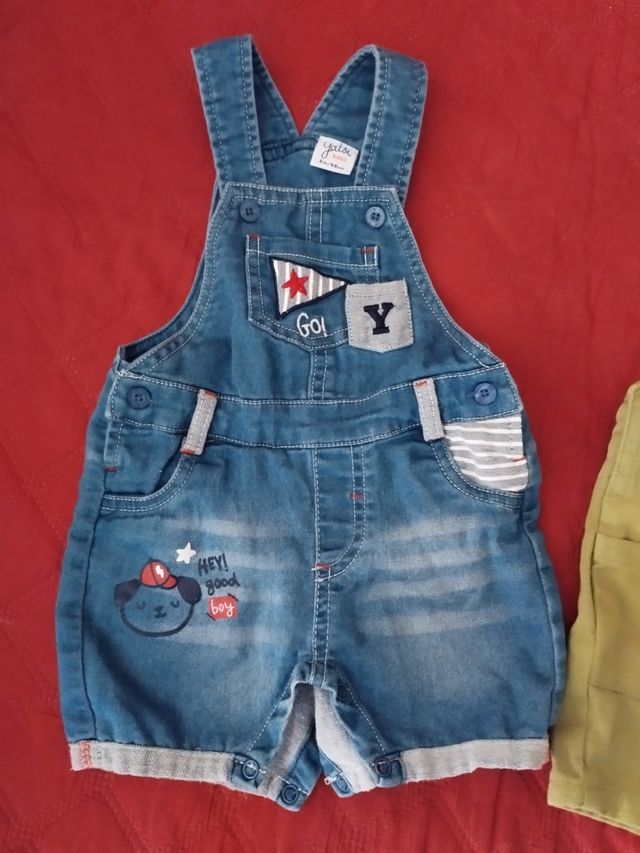 2 Petos bebé niño - 6-9 meses