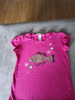 Set vestiti 7-8 anni, felpa e 4 magliette