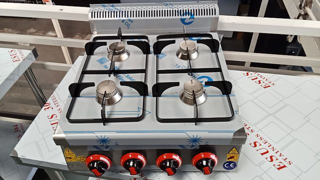 cocina a gas 4 fogones sobremesa