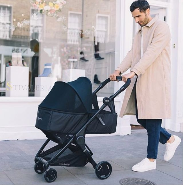 Capazo recien nacido silleta Ergobaby Metro