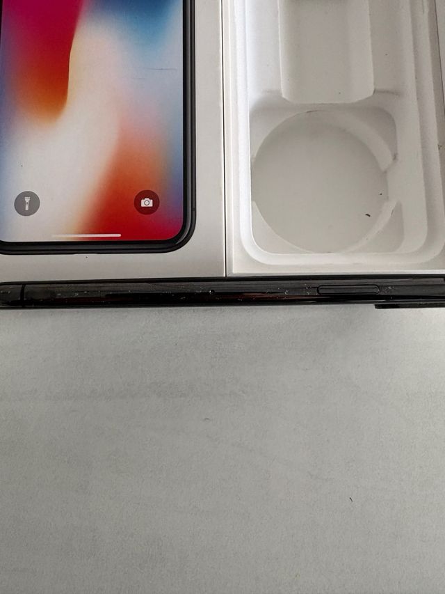 iPhone X Negro 64GB Impecable