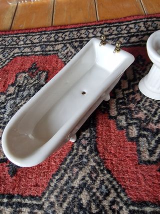 Set Bagno Miniature per Casa delle Bambole