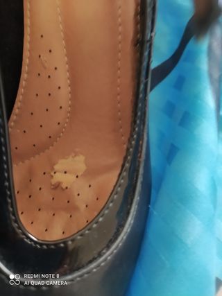 Zapatos salón negros piel