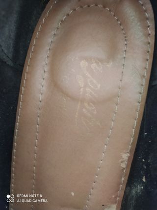 Zapatos salón negros piel