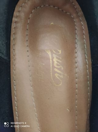 Zapatos salón negros piel