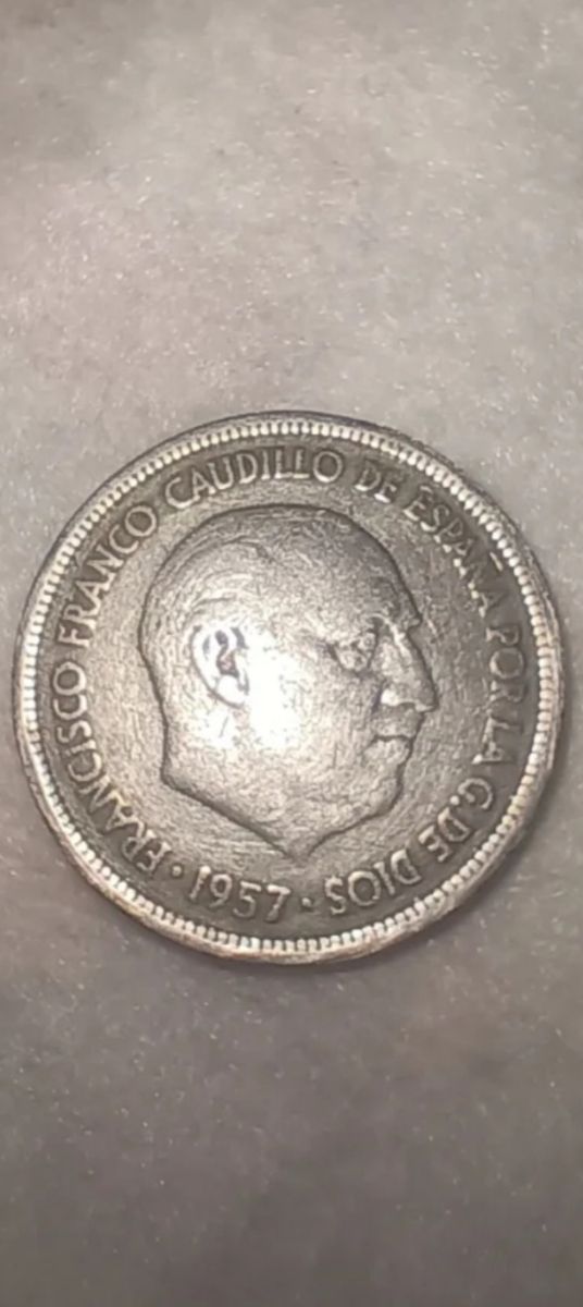 MONEDA DE 5 PTAS DEL CAUDILLO