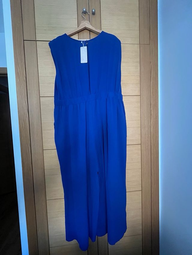 Mono azul SHEIN - pierna ancha