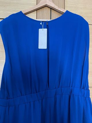 Mono azul SHEIN - pierna ancha