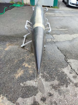 Piragua K1 de fibra para rio