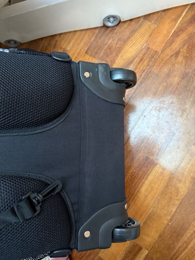 Zaino trolley blu e grigio