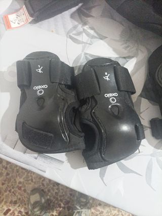 Rodilleras y coderas Oxelo. infantil talla S,
