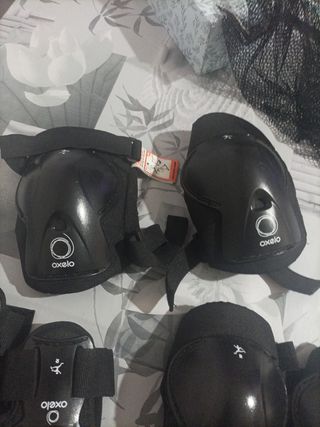 Rodilleras y coderas Oxelo. infantil talla S,