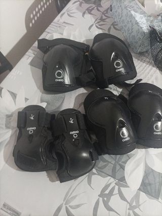 Rodilleras y coderas Oxelo. infantil talla S,