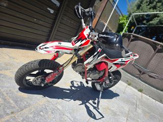 Pitbike rav 125cc semiautomática