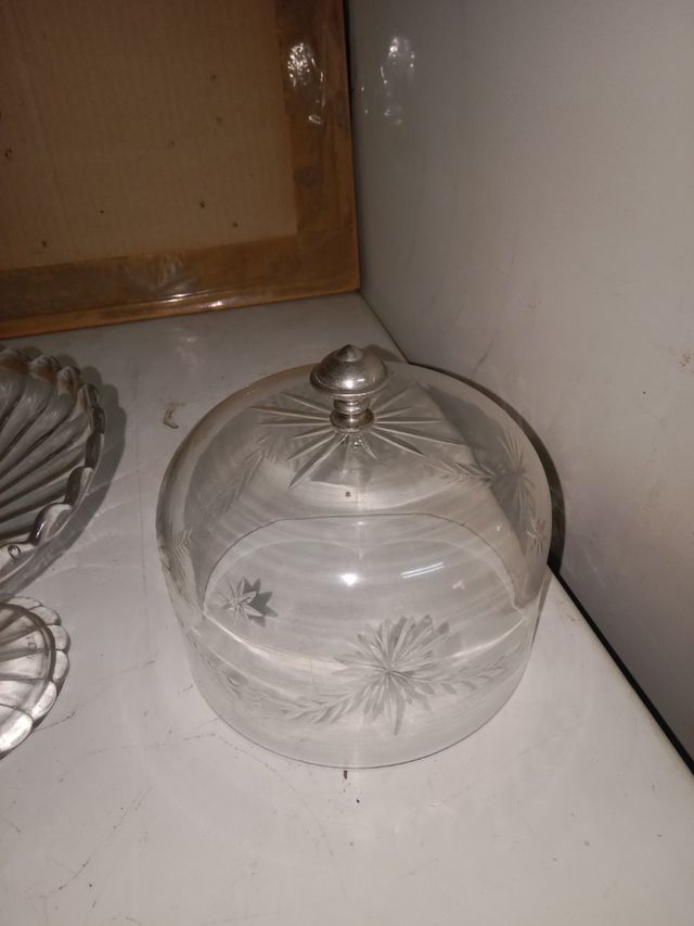 Antigua bombonera cristal Llige