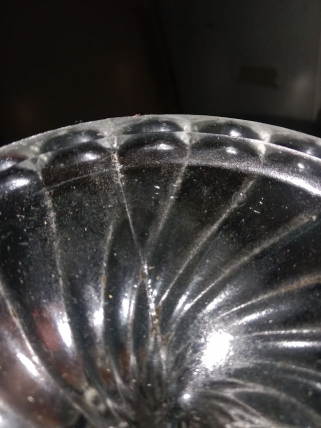 Antigua bombonera cristal Llige