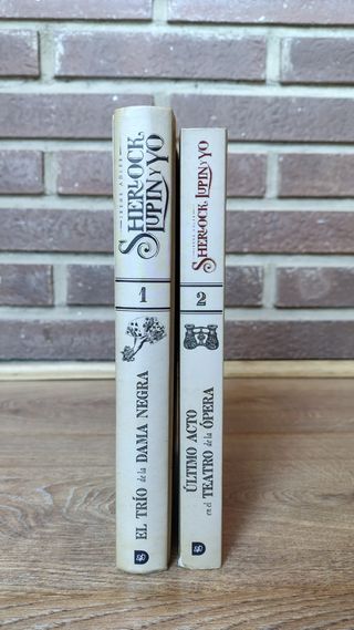 El trío de la dama negra - Sherlock, lupin y yo