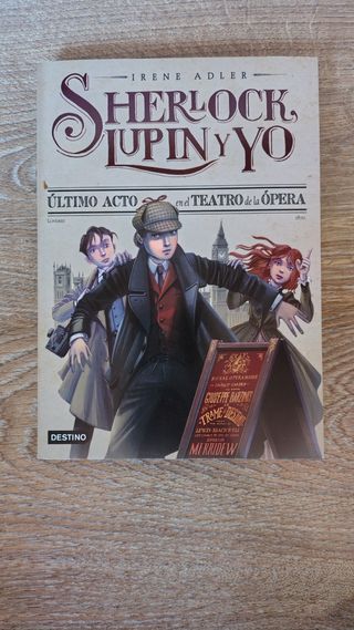 El trío de la dama negra - Sherlock, lupin y yo