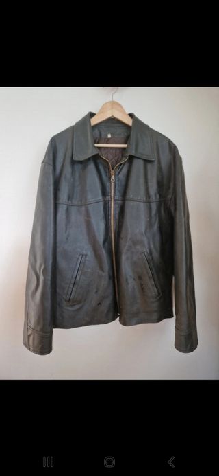 Giubbotto Pelle Uomo Vintage