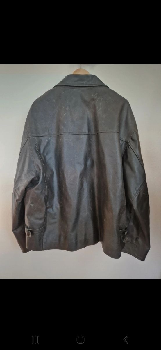 Giubbotto Pelle Uomo Vintage