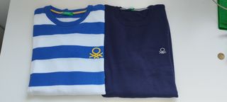 Pack 3 jerseys Benetton niño 11-12. Muy nuevos.