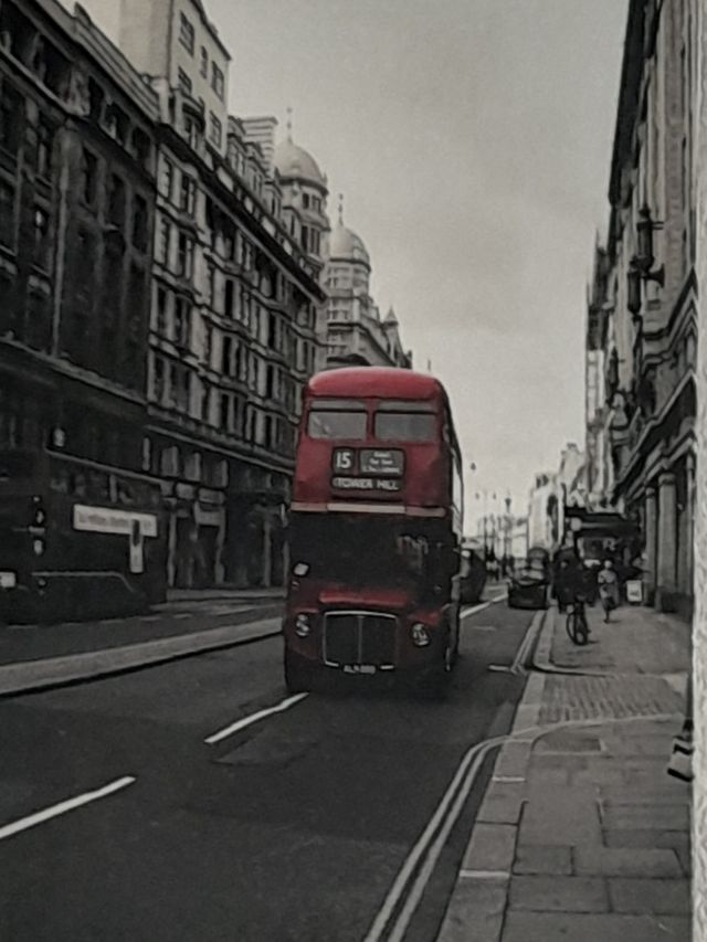 Cuadro autobús Londres