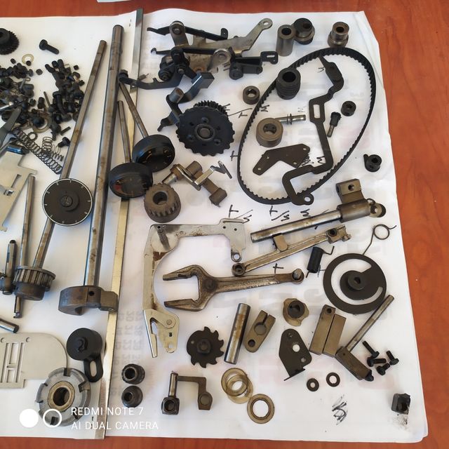 Piezas máquina coser Alfa