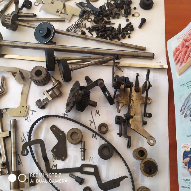 Piezas máquina coser Alfa