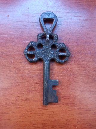 Candado antiguo Asiático .